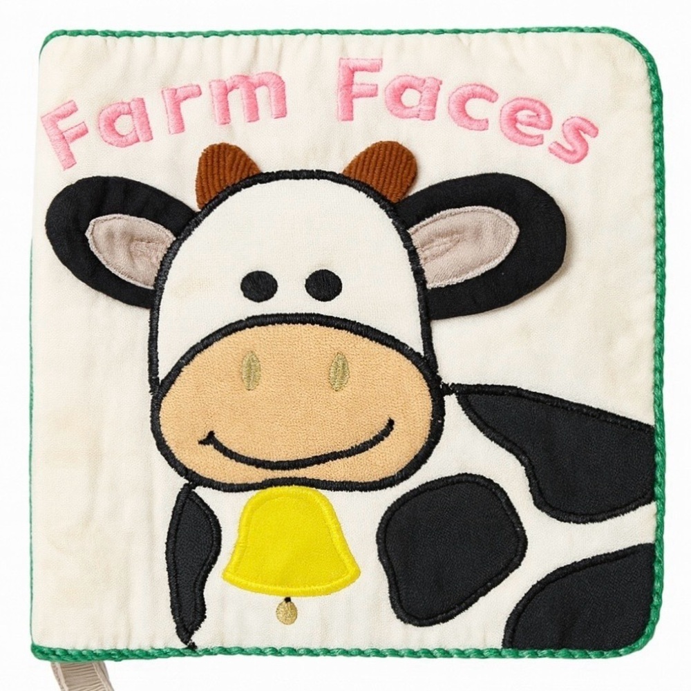 Farm Faces Cow Cloth Book